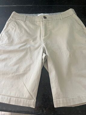 croft & barrow Khaki Beige Women’s Bermuda Shorts